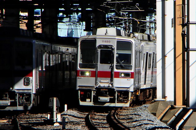 東武】11480F+11461F団体専用列車・廃車回送 | Kasukabe総合車両センター